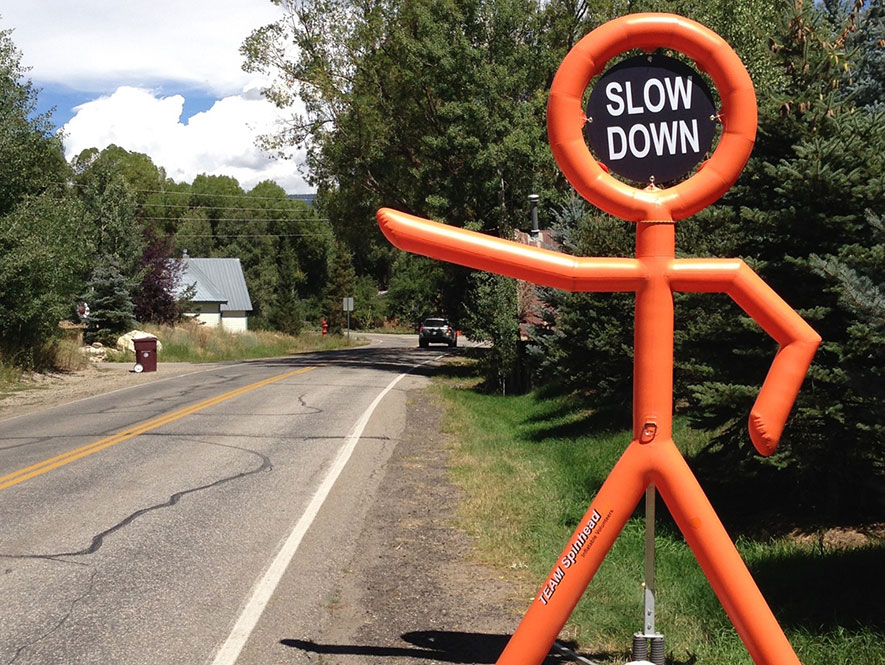 Slow-Down-Sign